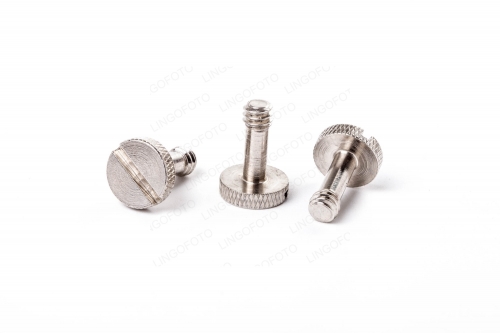 1/4" Stainless Steel Camera Screw for Tripod Ball Head Quick Release Plate Ls-023 LL1479
