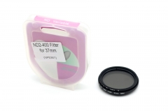 37mm Adjustable Neutral Density Fader Variable ND2-400 Lens Filter Variable Fade NP5361