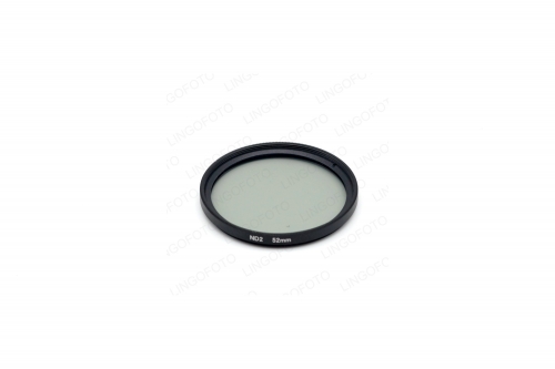 Neutral Density 52mm ND2 Filter For Nikon Canon Sony commonly used NP5302