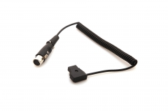 High Quality D-tap Dap Male to XLR 4Pin Female Angled Cable For Anton DSLR Rig UC9578