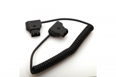 D-TAP Male to Male Cable for DSLR Rig cable for Anton Bauer Battery Spirial Ring UC9566