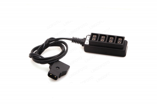 Male D-Tap B Type Power Dtap Tap To 4 Female P-Tap Ptap Hub Adapter Electri UC9560