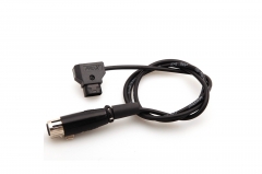 0.5M D-Tap Male to Female 4-Pin XLR Cable for Power Supply Battery Adapter UC9561