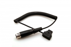 High Quality D-tap Dap Male to XLR 4Pin Female Angled Cable For Anton DSLR Rig UC9578