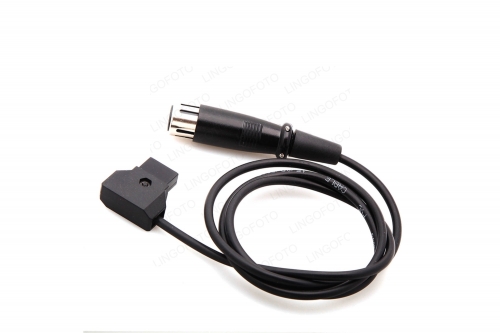 0.5M D-Tap Male to Female 4-Pin XLR Cable for Power Supply Battery Adapter UC9561