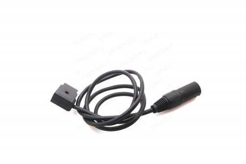 D-TAP Female to XLR 4 Pin Male Adapter Cable, Adapt Xlr To Dtap Female 20cm UC9579