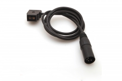 D-TAP Female to XLR 4 Pin Male Adapter Cable, Adapt Xlr To Dtap Female 20cm UC9579