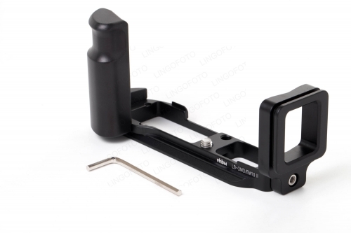 L Plate Vertical Bracket Holder For Olympus OMD EM10 E-M10II Quick Release Plate LC7801