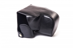 PU Leather Camera Case Bag Portable Pouch for Panasonic Lumix FZ1000 Camera Cover CC1183a