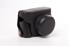 Professional Vintage PU Camera Bag Portable Pouch for GF6/GF5/GF3 14mm or 20mm Fixed Lens CC1182a