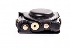 Vintage PU Leather Camera Case Bag For Sony Cyber-shot DSC- HX90V HX90 CC1313a