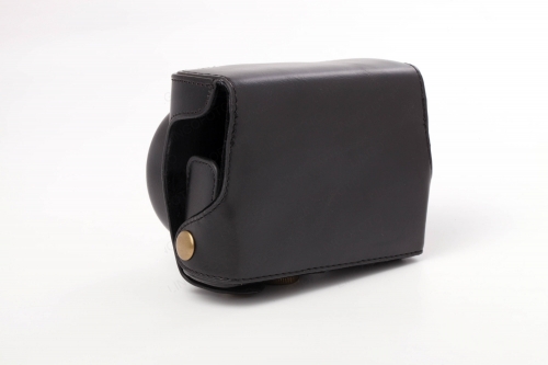 Professional Vintage PU Camera Bag Portable Pouch for GF6/GF5/GF3 14mm or 20mm Fixed Lens CC1182a