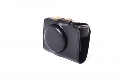 Retro Light weight PU Camera Bag for Panasonic LF1 Leica C CC1187a
