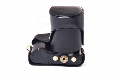 Vintage PU Leather Camera Case Bag Cover For Sam sung NX300 NX-300 CC1204a