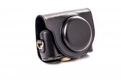 Vintage PU Leather Camera Case Bag For Sony Cyber-shot DSC- HX90V HX90 CC1313a