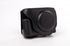 Black Coffee Brown PU Leather Camera Case Bag Cover For Fuji X-70 X70 CC1149a