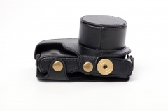 Retro PU Leather Camera Case Bag for SS NX Mini Digital Camera 9mm Lens CC1205a