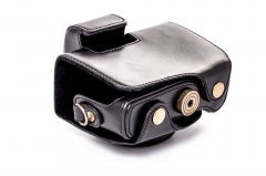 Retro PU Leather Digital Camera case Bag For CN PowerShot G5 X CC1119a