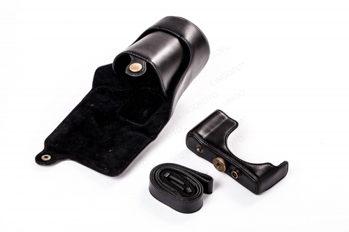 Retro Tailored Protector Case PU Camera Bag for Kodak S1 Portable CC1431a