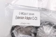 C-MOUNT Spacer Ring Adapter C-CS Extention 1 2 5 10 15 20 25 30 40 50mm