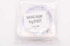 Aluminum Alloy M48 to M42 Coupling Adapter Ring for Stereo Microscope Eyepiece Filter Accessories TA3108