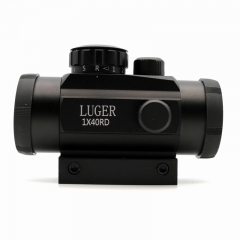 Green Red Tactical Holographic Sight Green Red Dot Sight Scope 1x40mm Cross Riflescope