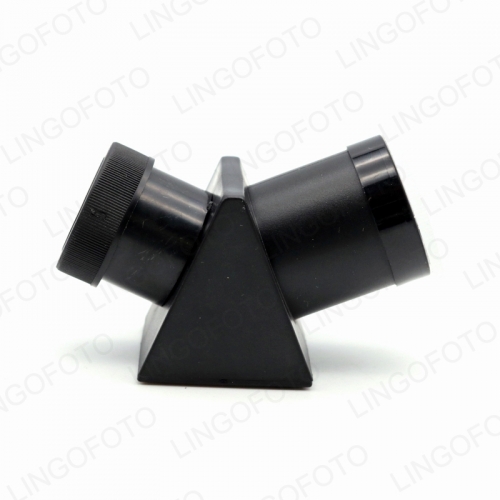 Diagonal Adapter 45 Degree Zenith Diagonal Mirror Prism 1.25inch Erecting Prism Optical Prism for Astronomical Telescope Eyepiece