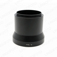 for Sony Cybershot DSC-H1 Adapter Tubus 72mm Filter Adapter Tube Zoom Lense NP8554