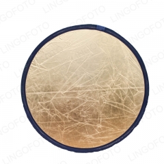 Wholesale 2in1 Photography Studio Light Collapsible Disc Reflector Golden AND Sliver LC6120