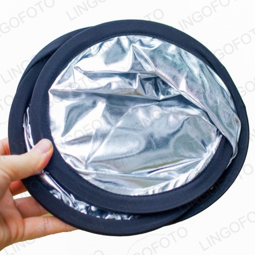 Wholesale 2in1 Photography Studio Light Collapsible Disc Reflector Golden AND Sliver LC6120