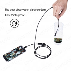 Portable Endoscope Camera OTG Phone Waterproof Android Endoscope 8mm Camera Head Diameter 1M Length Cable CA1135a-f