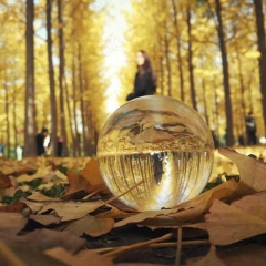 K9 Clear Crystal Ball Glass Lens Sphere For Photography Decoration Gift Christmas New Year Gift LC9133