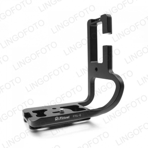 L-shaped With Handgrip Vertical Shoot Quick Release Plate Camera Bracket Holder for Canon 7D LC7881