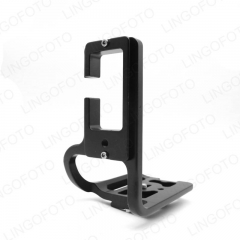 L-shaped With Handgrip Vertical Shoot Quick Release Plate Camera Bracket Holder for Canon 7D LC7881