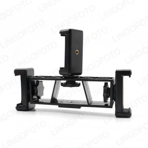 Smart Phone Clip Holder Three-position Clip Bracket for Live Streaming Vloging Youtobe UC9966 UC9967