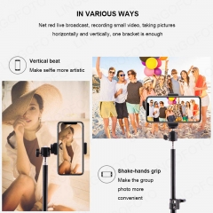 50/160/210CM Bluetooth Selfie Stick Extendable Monopod Stand Tripod Phone Holder UC9844 UC9845 UC9846