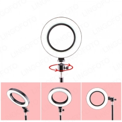 10 inch Live Stream Light Ring + Double Dual Mobil Phone Holders +Tripod UC9763