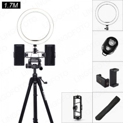Live Stream Ring Fill Light 260MM With 170CM Tripod Mobile Phone Holders Microphone Clip UC9797 UC9798 UC9799