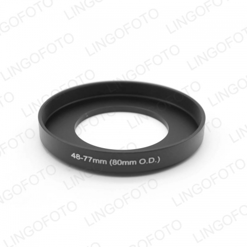 48-77mm Step Up Ring For 80mm OD Matte Box Lens Mount LL1628