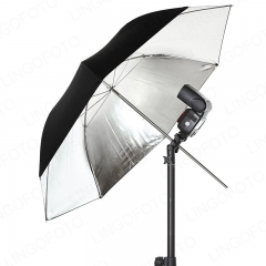 33inch 83cm Black&Silver Reflector Umbrella Flash Reflector Photo Studio Photography Lighting Soft Umbrella LC6267