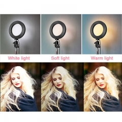 10inch 26cm USB Interface Dimmable LED Selfie Ring Light Camera Phone Photography Video Makeup Ring Light