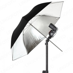33inch 83cm Black&Silver Reflector Umbrella Flash Reflector Photo Studio Photography Lighting Soft Umbrella LC6263