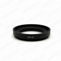 Fof Canon EW52 Screw-in Black Metal Lens Hood for Canon RF 35mm f/1.8 Macro IS STM Lens NP4488