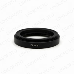 Fof Canon EW52 Screw-in Black Metal Lens Hood for Canon RF 35mm f/1.8 Macro IS STM Lens NP4488