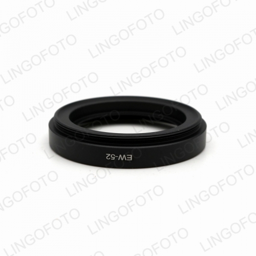 Fof Canon EW52 Screw-in Black Metal Lens Hood for Canon RF 35mm f/1.8 Macro IS STM Lens NP4488