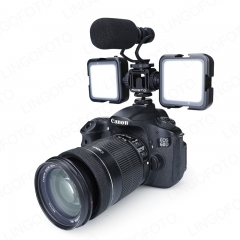 Cold Shoe On-camera Microphone Monitor Mount Adapter Extend Port For DSLR Camera Monitor LC2710