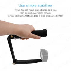 3-Way Foldable Multi-functional Selfie-stick Extension Monopod For DJI Osmo Action AO1073