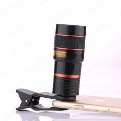 8X Clip on Optical Zoom Telescope Camera Lens for Universal Mobile Cell Phone NP8173