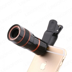 8X Clip on Optical Zoom Telescope Camera Lens for Universal Mobile Cell Phone NP8173