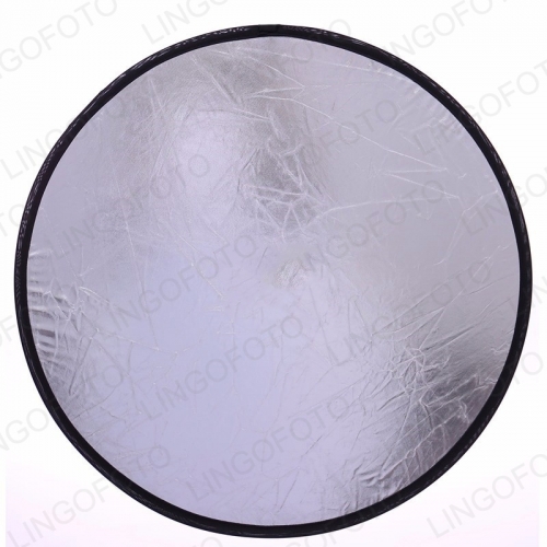 Wholesale 2 in1 Photography Studio Light Collapsible Disc Reflector Golden AND Sliver LC6120
